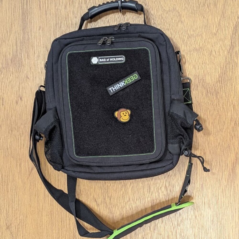 Thinkgeek Bag of Holding Con-Survival Edition Messenger Bag Crossbody D&D